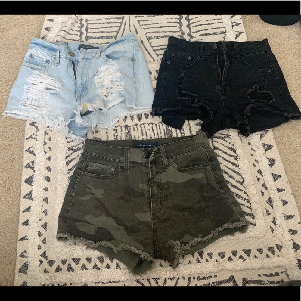 Aeropostale cheeky shorts bundle